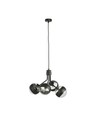 Nova 4 Svart/Stripe pendellampe - Ø14 cm, E14, 230V, uten lyskilde