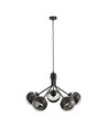 Nova 5 Sort/Stripe pendellampe - Ø14 cm, E14, 230V, uten lyskilde