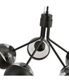 Nova 5 Sort/Stripe pendellampe - Ø14 cm, E14, 230V, uten lyskilde