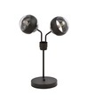 Nova LN2 Sort/Stripe bordlampe - Ø14 cm, E14, 230V, uten lyskilde