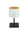 Jordan LN1 Hvit/Gull bordlampe - Ø15 cm, E27, 230V, uten lyspære