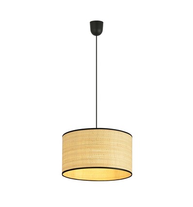 Aston 1 Rattan pendellampe - Ø35 cm, E27, 230V, uten lyskilde