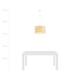 Aston 1 Cork pendellampe - Ø35 cm, E27, 230V, uten lyskilde