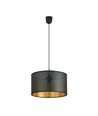 Aston 1 Sort/Gull pendellampe - Ø35 cm, E27, 230V, uten lyspære