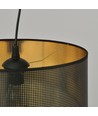 Aston 1 Sort/Gull pendellampe - Ø35 cm, E27, 230V, uten lyspære