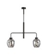 Lukka 2 Sort/Grafitt pendellampe - Ø14 cm, E27, 230V, uten lyskilde