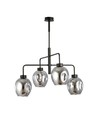 Lukka 4 Sort/Grafitt pendellampe - Ø14 cm, E27, 230V, uten lyskilde