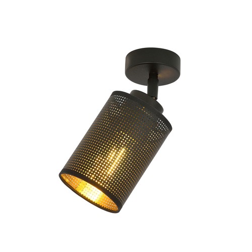 Bronx 1 Svart taklampe - Ø10 cm, E14, 230V, uten lyskilde