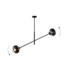 Linear 2 Sort/Stripe pendellampe - Ø14 cm, E14, 230V, uten lyskilde
