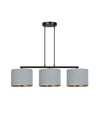 Hilde 3 Sort/Grå pendellampe - Ø20 cm, E27, 230V, uten lyskilde