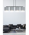 Hilde 4 Sort/Grå pendellampe - Ø20 cm, E27, 230V, uten lyskilde
