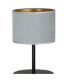 Hilde LN1 Sort/Grå bordlampe - Ø20 cm, E27, 230V, uten lyskilde