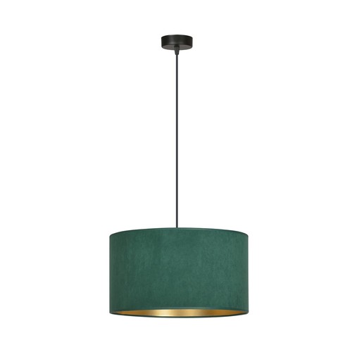 Hilde 1 Sort/Grønn pendellampe - Ø35 cm, E27, 230V, uten lyskilde