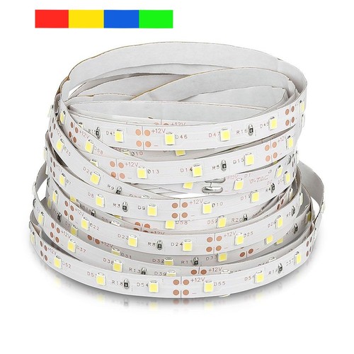 5m 3,6W/m rød/grønn/blå/gul LED-strip - 60 LED per meter, velg farge