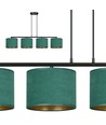 Hilde 4 Svart/Grønn pendellampe - Ø20 cm, E27, 230V, uten lyskilde