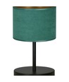 Hilde LN1 Sort/Grønn bordlampe - Ø20 cm, E27, 230V, uten lyskilde
