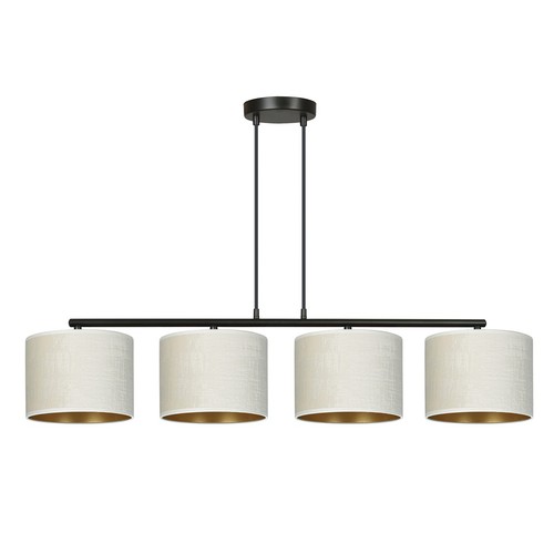 Hilde 4 Sort/Hvit pendellampe - Ø20 cm, E27, 230V, uten lyskilde