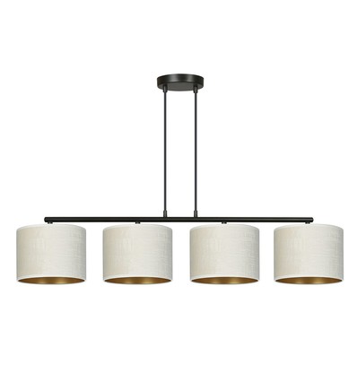 Hilde 4 Sort/Hvit pendellampe - Ø20 cm, E27, 230V, uten lyskilde