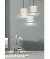 Hilde 3 Sort Premium Hvit pendellampe - Ø20 cm, E27, 230V, uten lyskilde