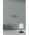 Hilde LN1 Sort/Hvit bordlampe - Ø20 cm, E27, 230V, uten lyskilde