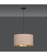 Hilde 1 Sort/Rosa pendellampe - Ø35 cm, E27, 230V, uten lyskilde