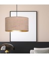 Hilde 1 Sort/Rosa pendellampe - Ø35 cm, E27, 230V, uten lyskilde