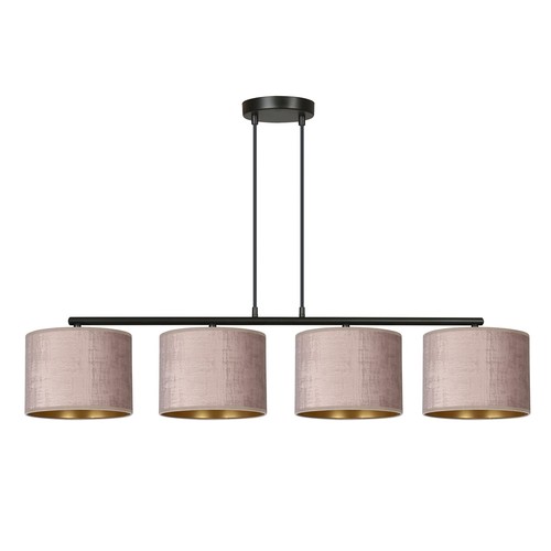Hilde 4 Sort/Rosa pendellampe - Ø20 cm, E27, 230V, uten lyskilde