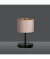 Hilde LN1 Sort/Rosa bordlampe - Ø20 cm, E27, 230V, uten lyskilde