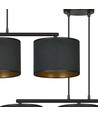 Hilde 3 Sort pendellampe - Ø20 cm, E27, 230V, uten lyskilde