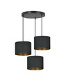 Hilde 3 Premium Sort pendellampe - Ø20 cm, E27, 230V, uten lyskilde