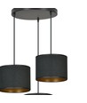 Hilde 3 Premium Sort pendellampe - Ø20 cm, E27, 230V, uten lyskilde
