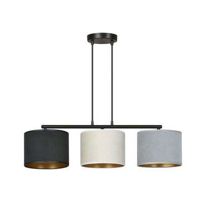 Hilde 3 Sort Mix pendellampe - Ø20 cm, E27, 230V, uten lyskilde