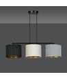 Hilde 3 Sort Mix pendellampe - Ø20 cm, E27, 230V, uten lyskilde