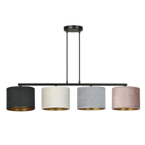 Hilde 4 Sort Mix pendellampe - Ø20 cm, E27, 230V, uten lyskilde