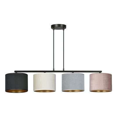 Hilde 4 Sort Mix pendellampe - Ø20 cm, E27, 230V, uten lyskilde