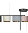 Hilde 4 Sort Mix pendellampe - Ø20 cm, E27, 230V, uten lyskilde