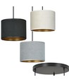 Hilde 3 Sort Premium Mix pendellampe - Ø20 cm, E27, 230V, uten lyskilde