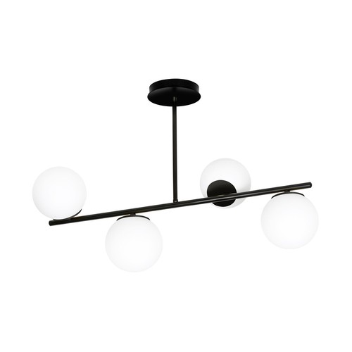 Bior 4 Sort taklampe - Ø15 cm, E14, 230V, uten lyskilde