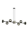 Rossi 8 Sort Stripe pendellampe - Ø14 cm, E14, 230V, uten lyskilde