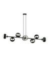 Rossi 8 Sort Stripe pendellampe - Ø14 cm, E14, 230V, uten lyskilde