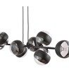 Rossi 8 Sort Stripe pendellampe - Ø14 cm, E14, 230V, uten lyskilde