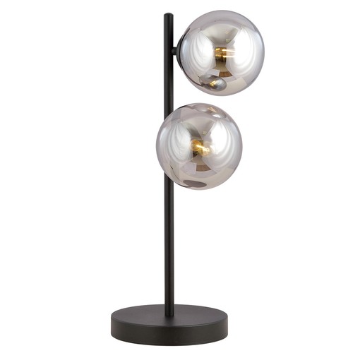 Rossi LN2 Grafitt bordlampe - Ø14 cm, E14, 230V, uten lyskilde