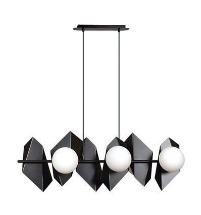 Drifton 6 Sort pendellampe - Ø15 cm, E14, 230V, uten lyskilde