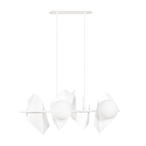 Drifton 4 Hvit pendellampe - Ø15 cm, E14, 230V, uten lyskilde