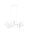 Drifton 4 Hvit pendellampe - Ø15 cm, E14, 230V, uten lyskilde