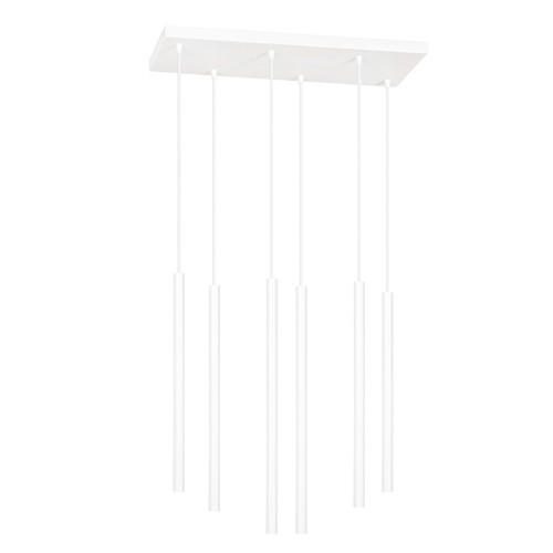 Selter 6 Hvit pendellampe - G9, 230V, uten lyskilde