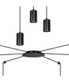Traker 6/Sort pendellampe - GU10, 230V, uten lyskilde