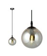 Cosmo 1 Sort/Grafitt pendellampe - Ø14 cm, E14, 230V, uten lyskilde