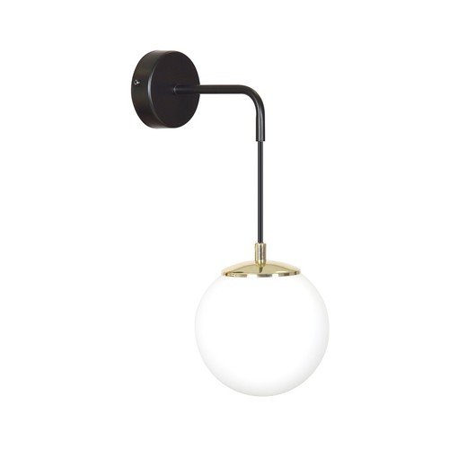 Ognis K1 Sort vegglampe - Ø15 cm, E27, 230V, uten lyskilde