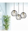 Albio 3 Svart pendellampe - E27, 230V, uten lyspære